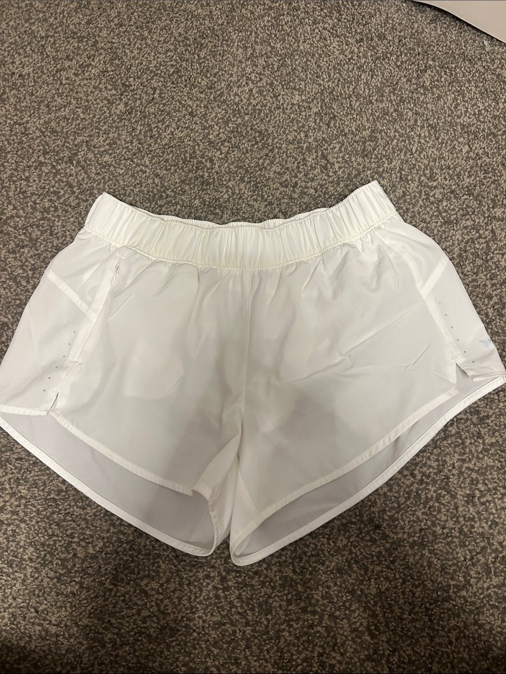 Old Navy White Women's Athletic Running Shorts